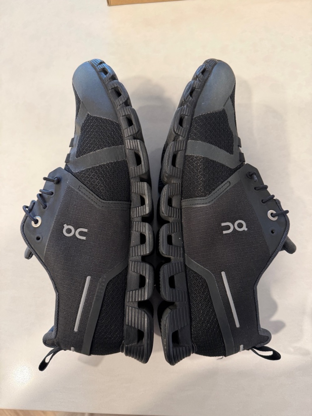 On Running Black Athletic Running Shoes